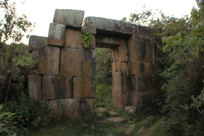 Inca gateway at Cochabamba