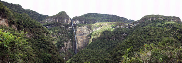 Gocta Waterfall and cloud forest