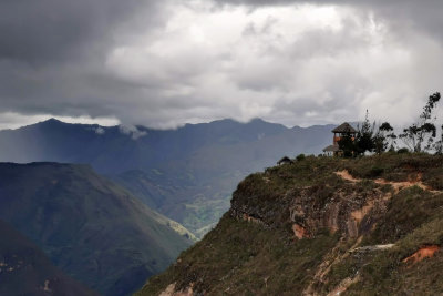 Huancas Lookout over the Sonche Canyon
